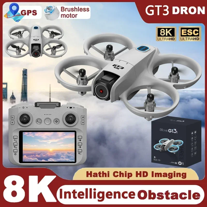 Drone Gimbal 3 Axis - GT3 미니 신형 드론 RC 쿼드콥터