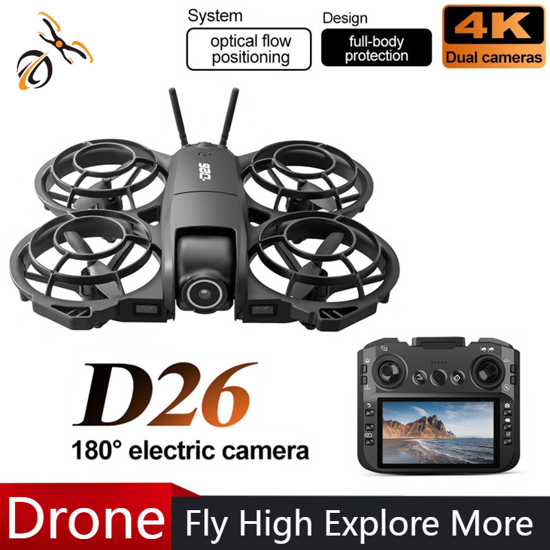 Drone Gimbal Brushless - D26 드론 4K 항공 HD 180
