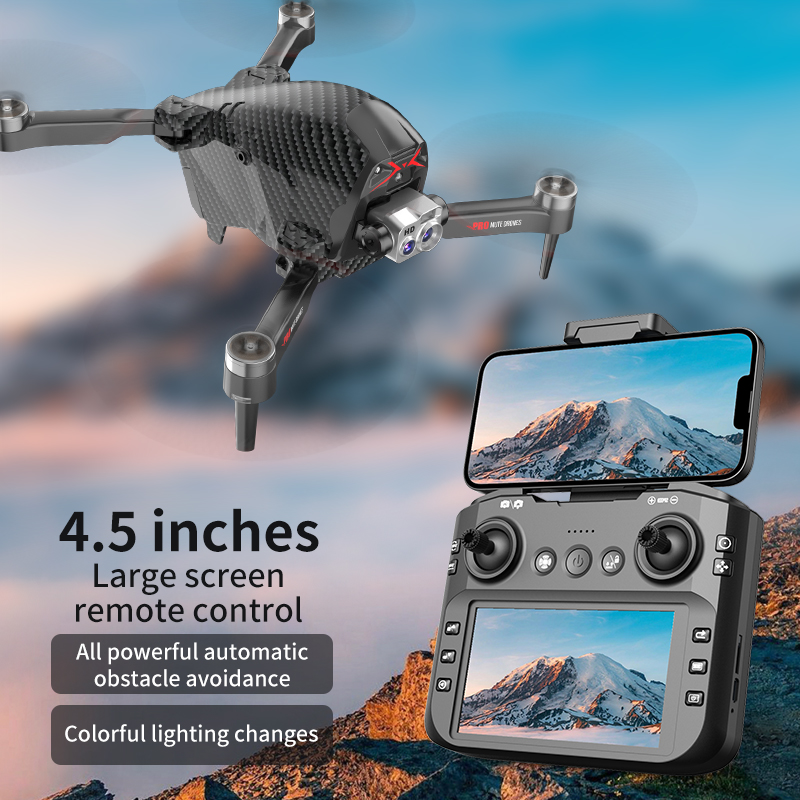 Drone Gimbal Brushless - CS26 드론, 1080P FPV 듀얼 카메라,