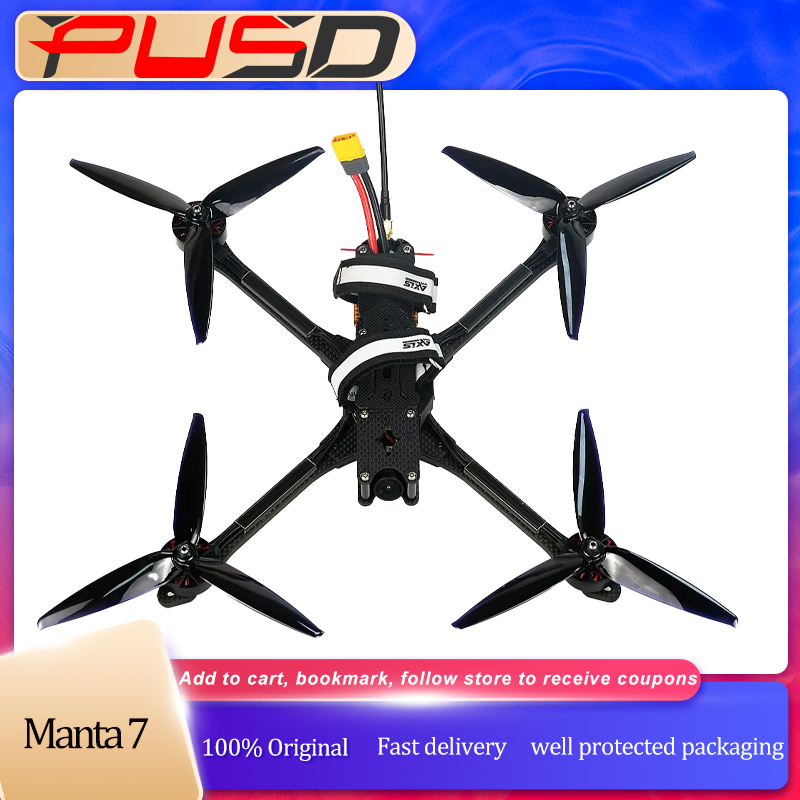 PUSD 7인치 만타 7 X 라이트 프리스타일 FPV  - Drone Gimbal 3 Axis 리뷰 및 가격