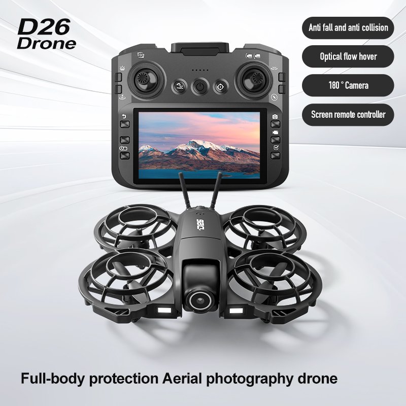 D26 드론 4K 항공 HD 180 °   카메라 드론 - Drone Gimbal Brushless 리뷰 및 가격